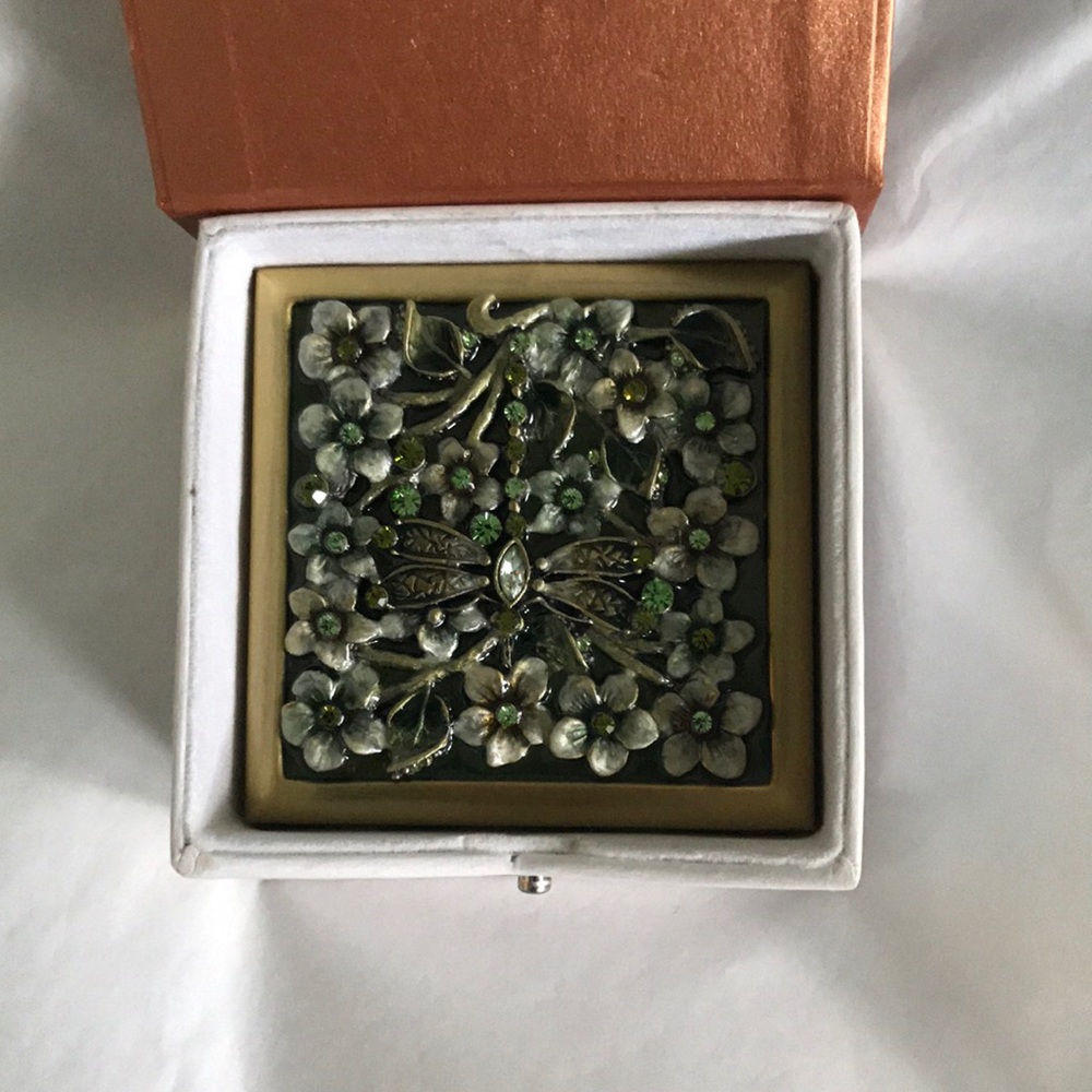 Dragonfly Square Pocket Mirror-
